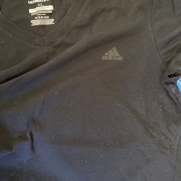 🌸2 for $15, 3 for $20🌸 Adidas Ultimate 2.0 Black V-Neck Tee XL - Picture 6 of 6